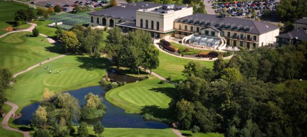 Birds Eye View Of Golf Course